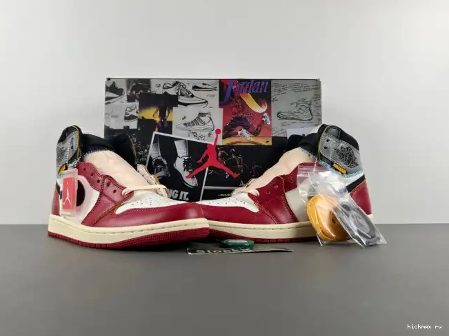Rep Kickmax x 1 LA Union Air High OG HV8563-600 Jordan 0506